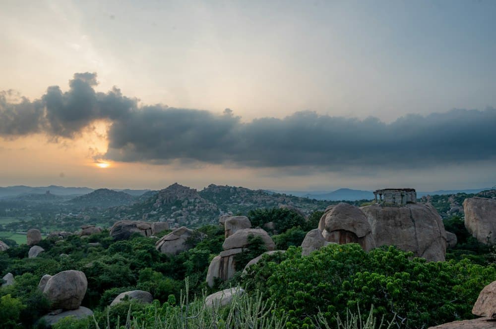 Hampi Is Almost Entirely Flat NH — Here's Why a Sedan Actually Makes Sense